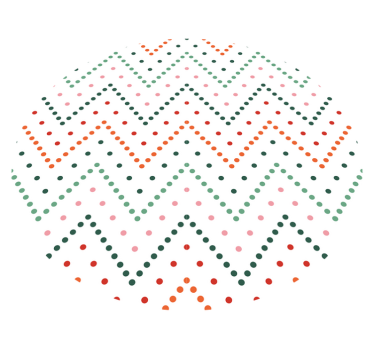 ševrono taškinis raštas žvaigždžių vinilinis kilimėlis - „Tenstickers“