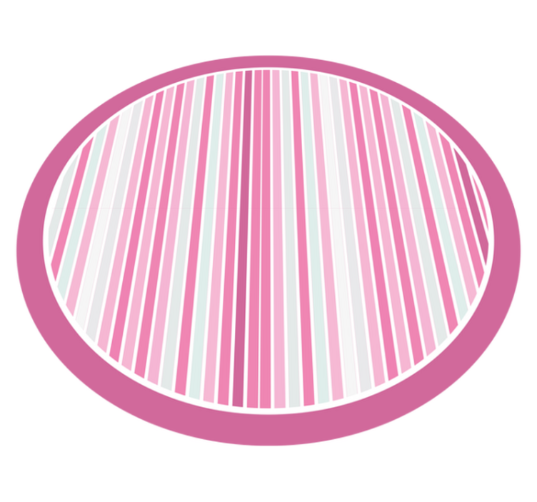 Dryžuotas vinilo kilimas Šiuolaikinis stilius - „Tenstickers“