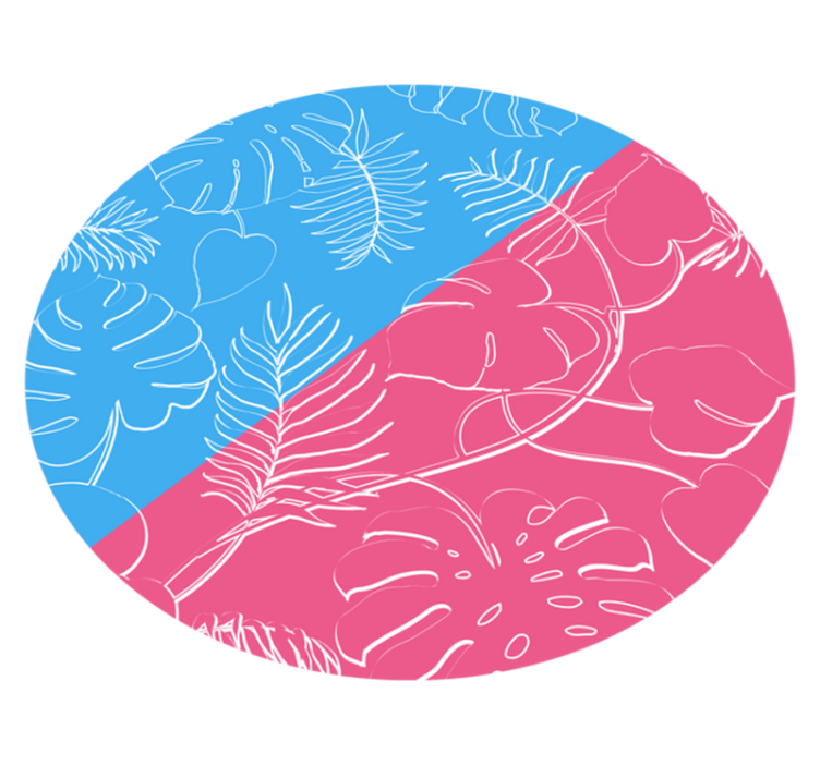 Gamtos vinilinis kilimas lapų tropikai - „Tenstickers“