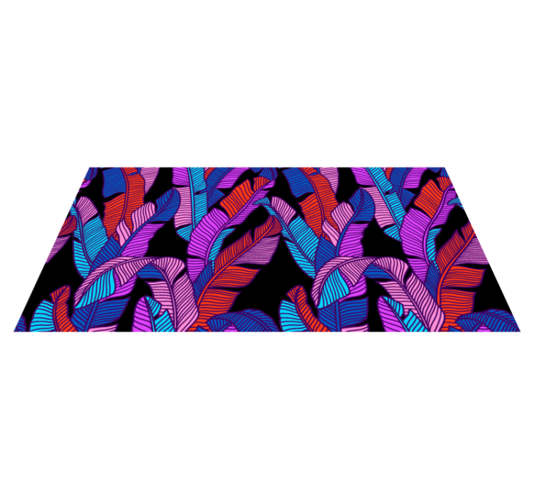 Gamtos vinilinis kilimas spalvinga tropinė augmenija - „Tenstickers“