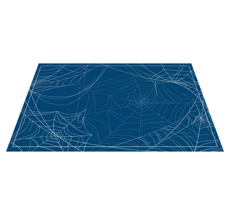 Voratinklio raštas halloween kilimėlis - „Tenstickers“