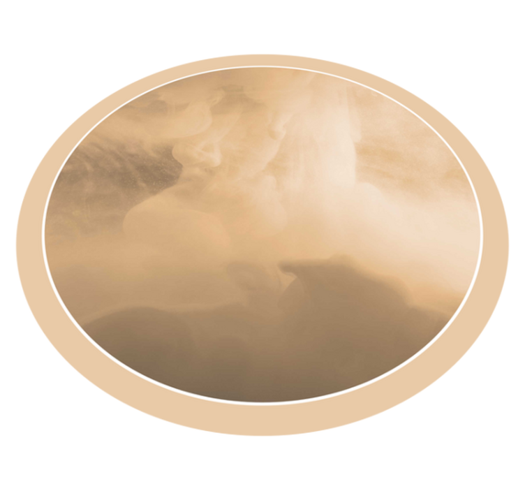 švelnios kreminės bangos vonios kambario vinilo kilimėlis - „Tenstickers“