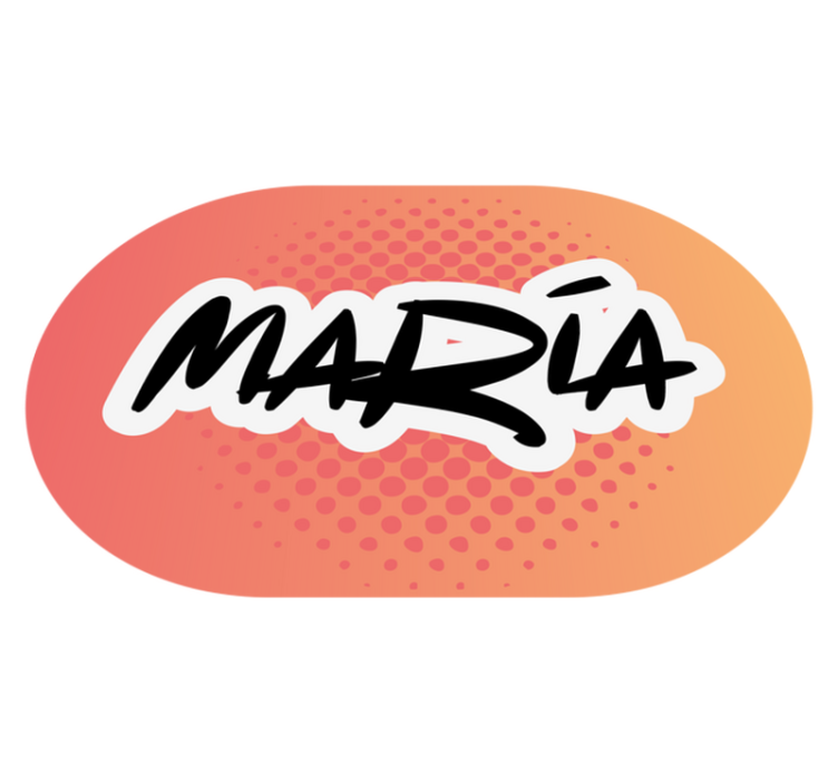 Vardo dizainas vinyl kilimėlis su vardu - „Tenstickers“