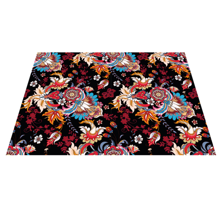 Botaninis įkvėpimas mandala kilimėlis - „Tenstickers“