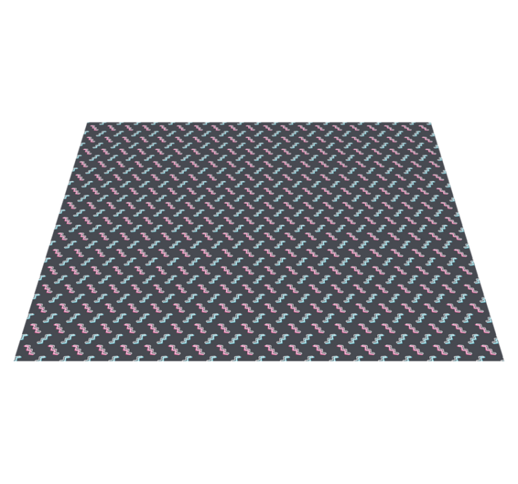 Spalvingos banguotos formos vinilinis kilimėlis - „Tenstickers“