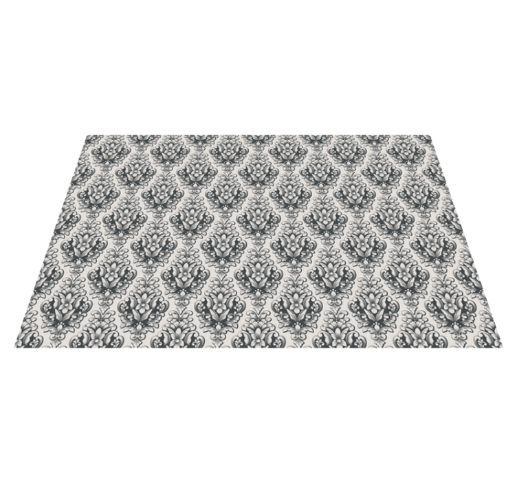 Baroko plytelių raštas senoviniai viniliniai kilimas - „Tenstickers“