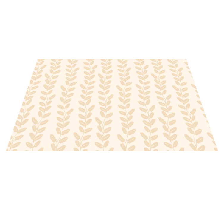 Botaninis modelis gėlių rašto kilimėlis - „Tenstickers“