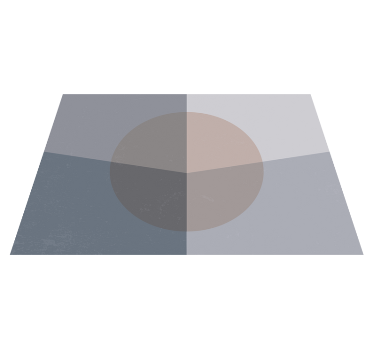 Persidengiantys apskritimai geometriniai kilimas - „Tenstickers“