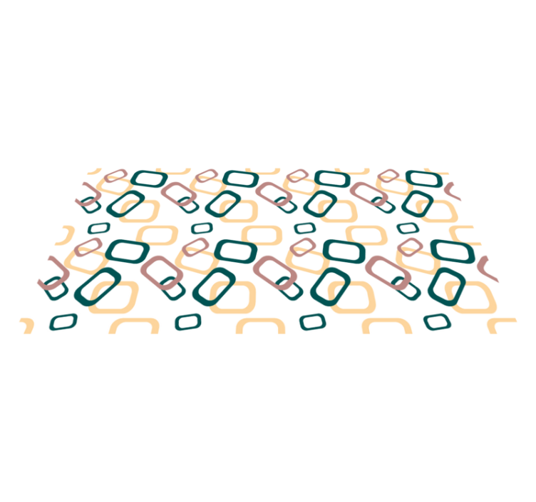 Abstraktus netaisyklingų formų modernus kilimas - „Tenstickers“