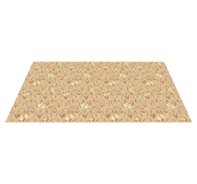 Gėlių raštų ansamblis vinilinis kilimas svetainei - „Tenstickers“