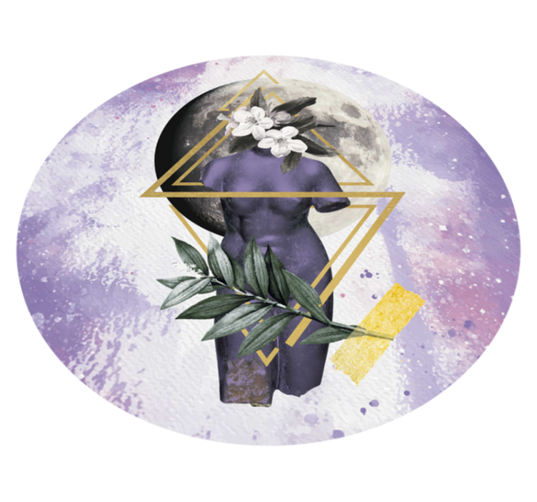 Skaitmeninis koliažas modernus kilimėlis - „Tenstickers“