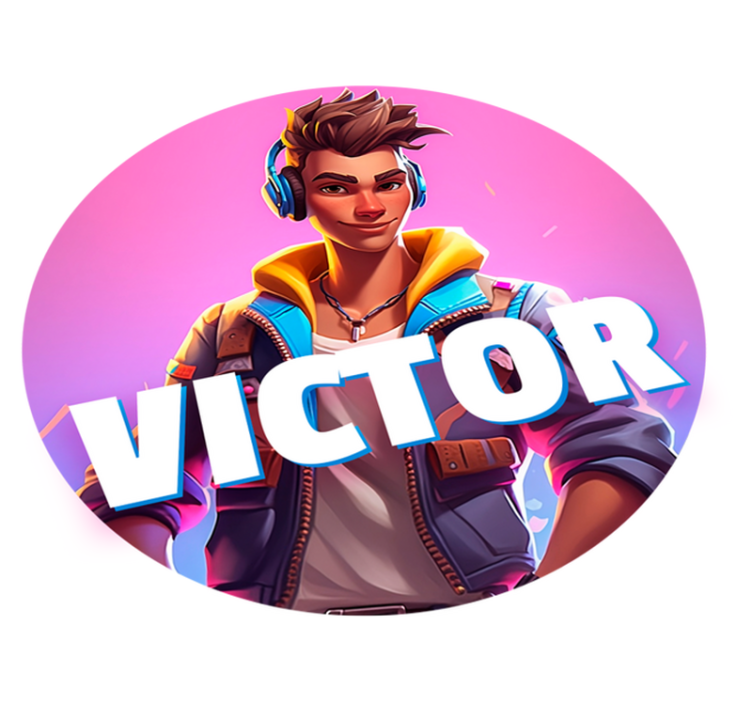 Videžaidžio vyriškas personažasVidežaidžio vyriškas veikėjas vini - „Tenstickers“