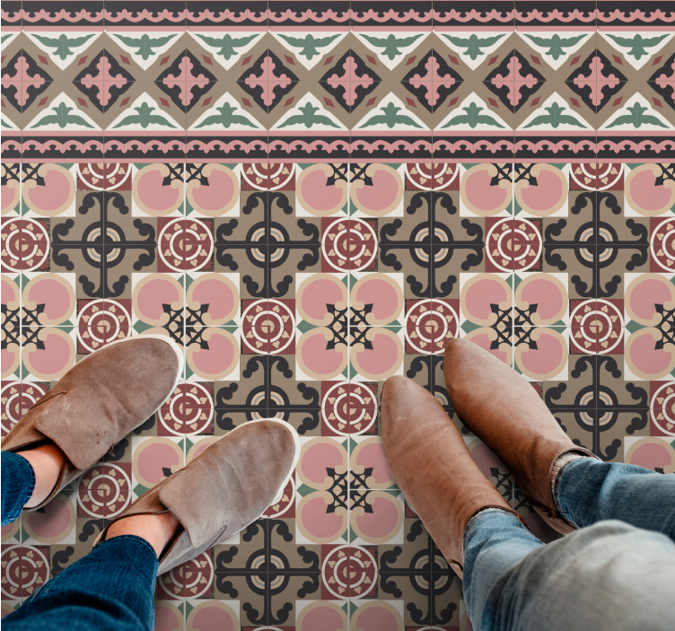 Retro botaninis motyvas kilimas virtuvei - „Tenstickers“