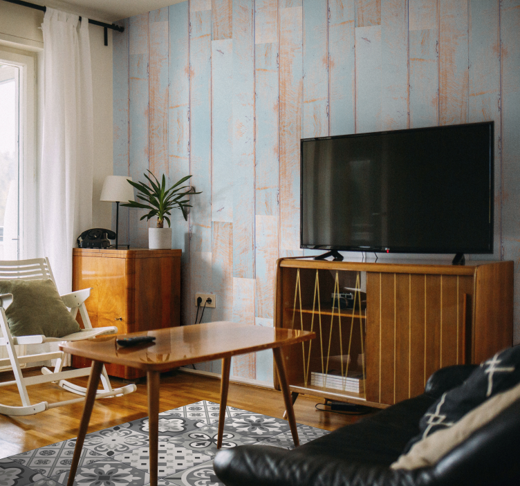 Hidraulinių plytelių efekto pilkos spalvos plytelių kilimas - „Tenstickers“