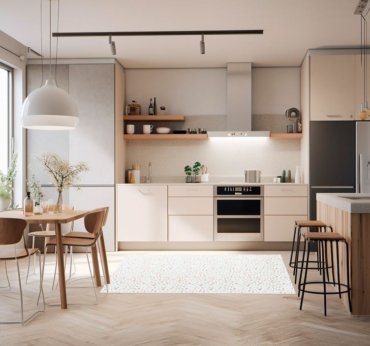 „terrazo“ saldainių plytelių kilimas - „Tenstickers“