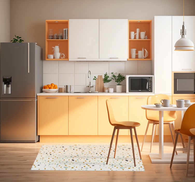 šiaurietiško stiliaus terrazzo tekstūros kilimas - „Tenstickers“