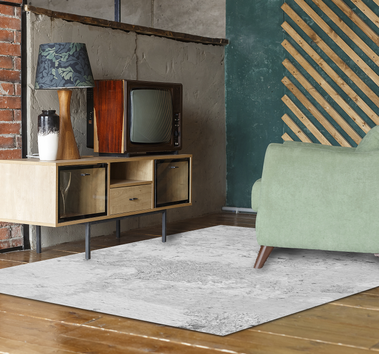 Stulbinantis baltojo cemento vinilo kilimas - „Tenstickers“