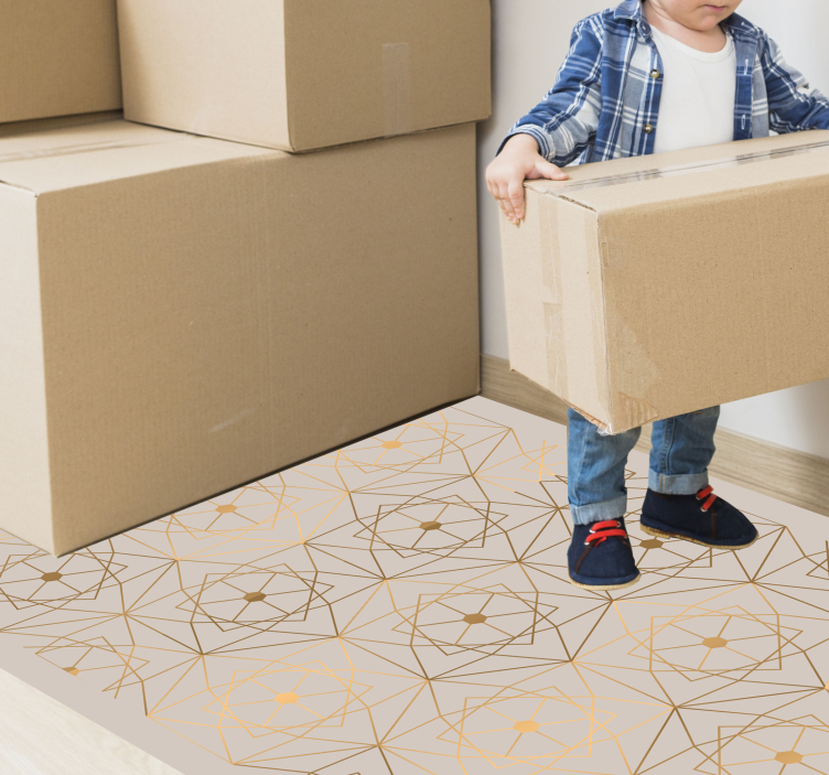 Abstraktus linijų modelisAbstrakti linijų modelis geometriniai ki - „Tenstickers“