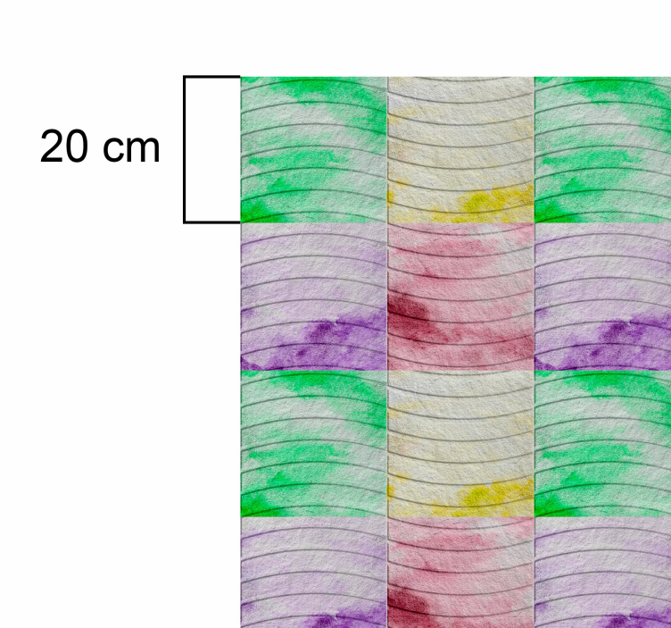 Ramblas plytelės - Lietuvos plytelės vinilinis kilimas svetainei - „Tenstickers“