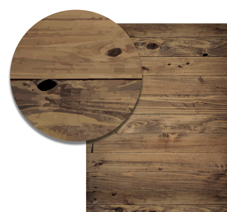 Dėvėtas medžio efekto vinilo kilimas - „Tenstickers“