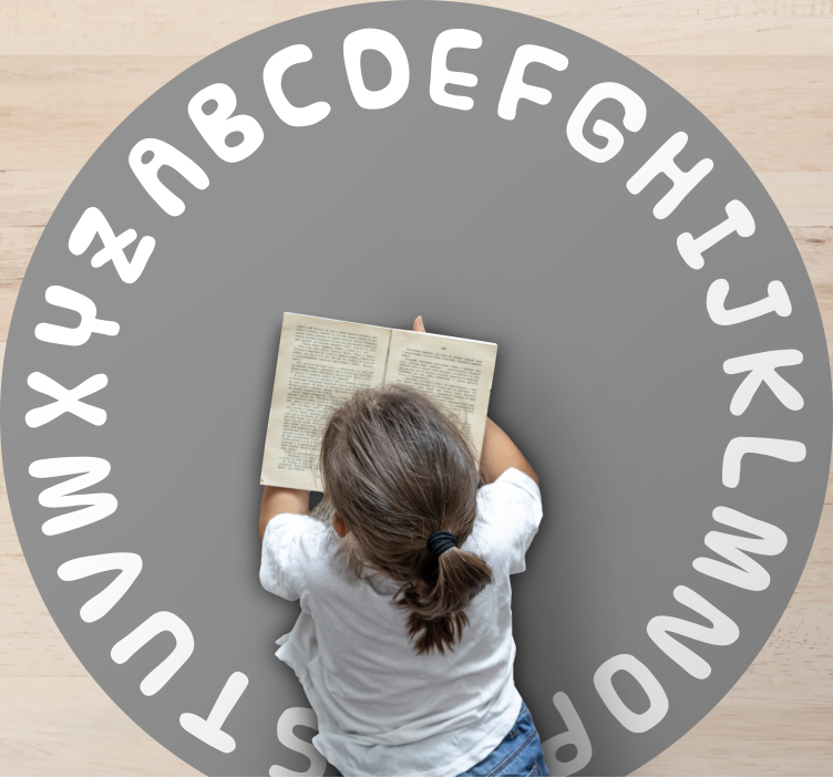 Abėcėlės ratas abėcėlinis kilimėlis - „Tenstickers“