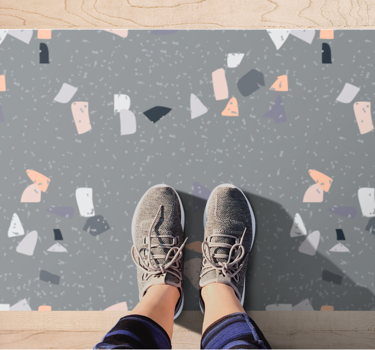 Abstrakčios figūros Marmurinis vinilo kilimas - „Tenstickers“