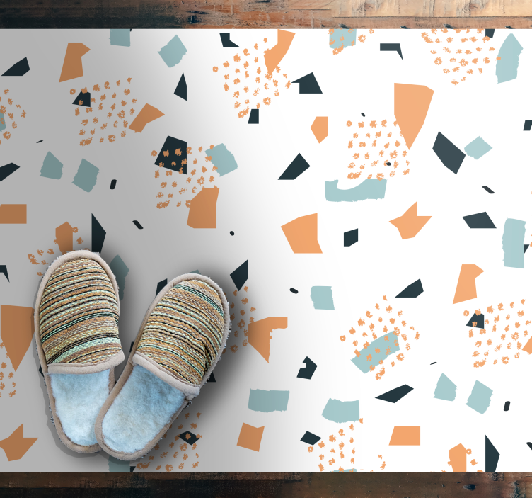 Abstrakčių formų koncepcija geometriniai kilimas - „Tenstickers“