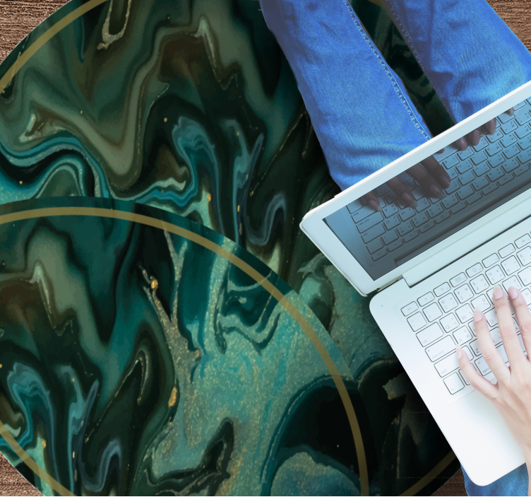 Abstraktus marmurinis raštas tekstūrinis vinilinis kilima - „Tenstickers“