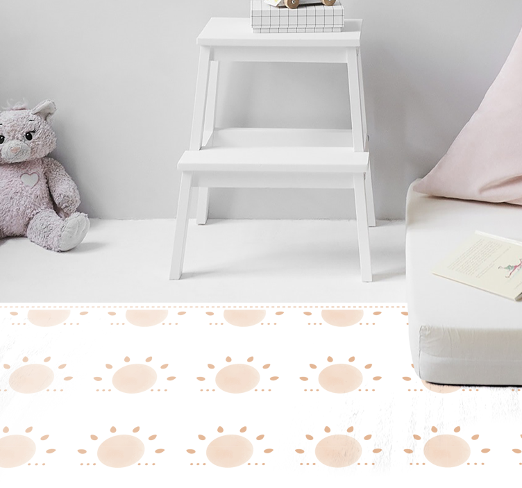 Abstraktus minimalistinis saulė skandinaviski kilimai - „Tenstickers“