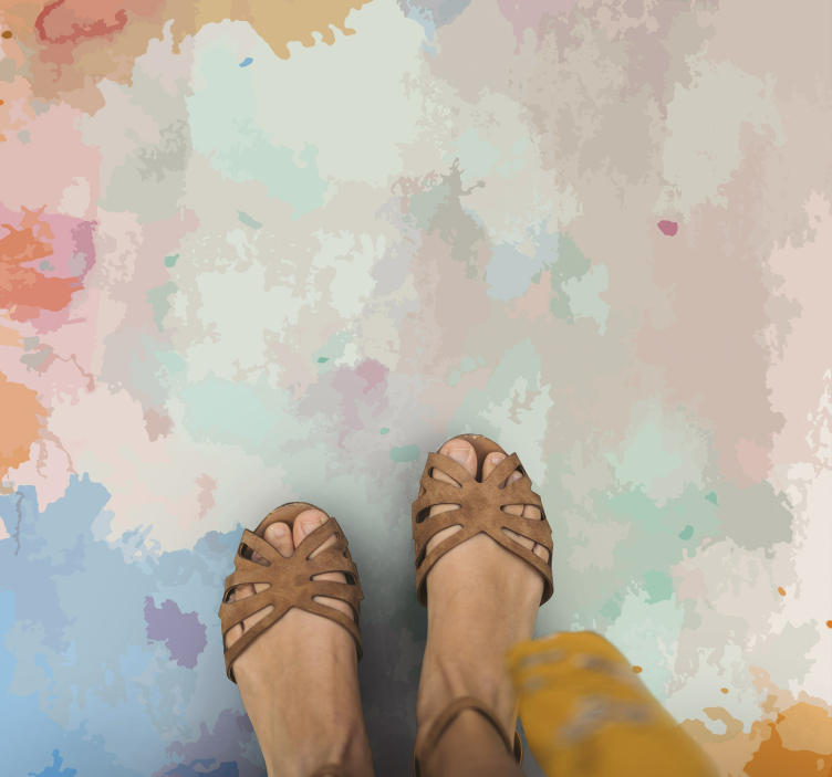 Abstraktus pippa ploto kilimas modernus kilimas - „Tenstickers“