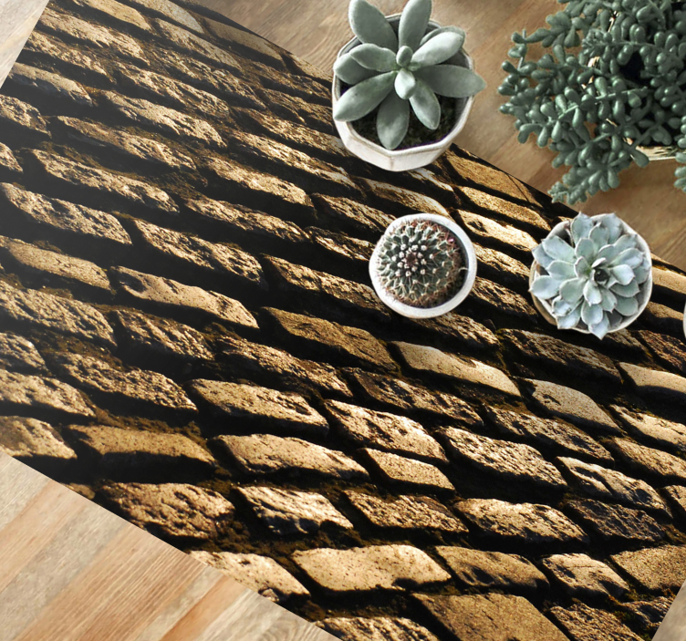 Vinilo kilimėliai su akmenų imitacija akmenų takas - „Tenstickers“