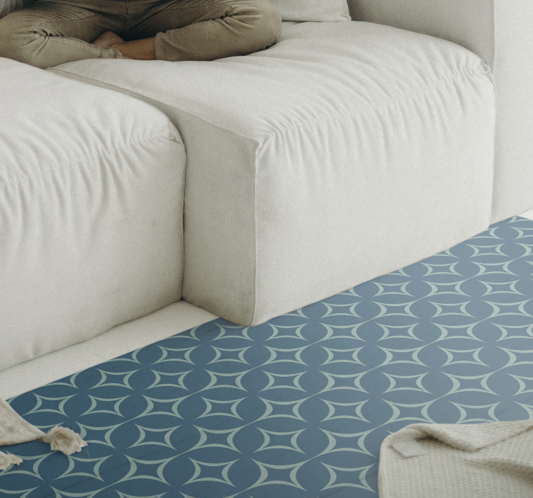 Apskrito rašto kilimėlis geometriniai kilimas - „Tenstickers“