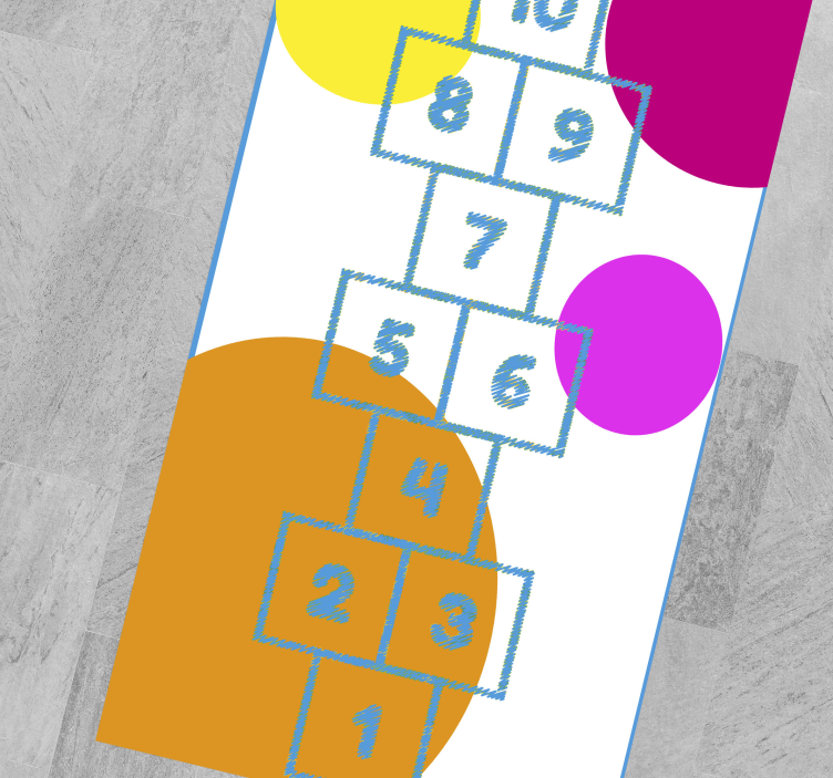 Apynių grafika žaidimų dizaino vinilo kilimėlis - „Tenstickers“