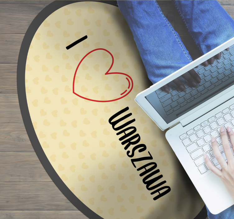 Aš myliu savo miesto pritaikytą kilimėlį - „Tenstickers“