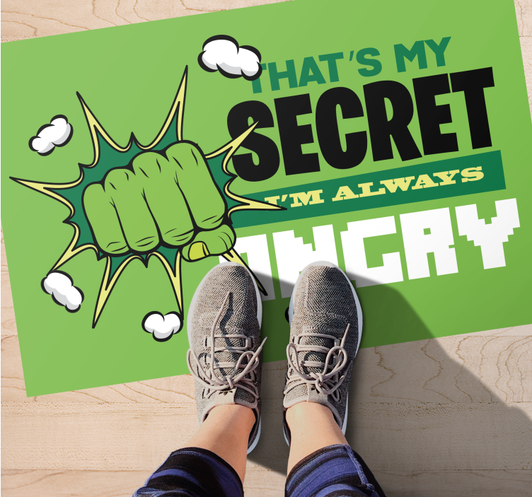 Aš visada pykstu vaikų kilimėlis - „Tenstickers“