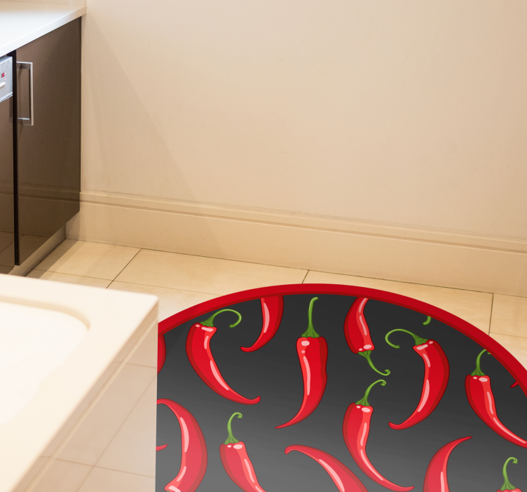 Aštrūs raudonieji pipirai skandinaviski kilimai - „Tenstickers“