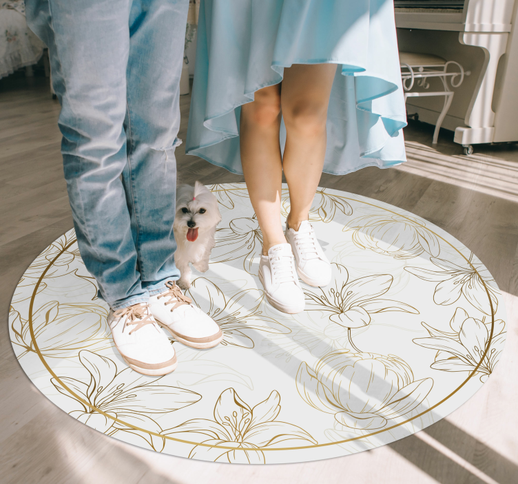 Auksinių gėlių kilimas - „Tenstickers“