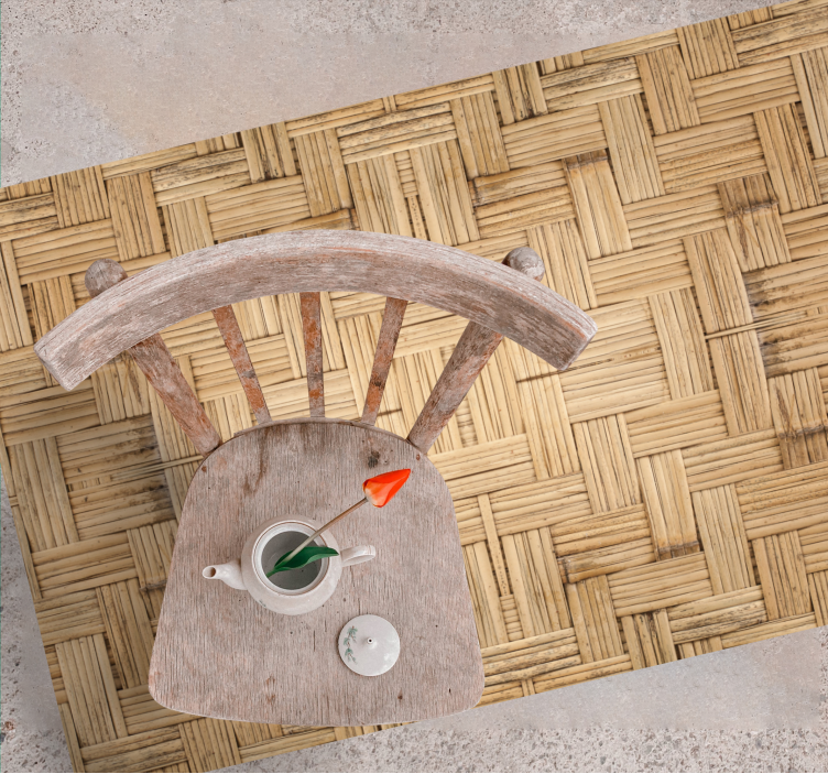 Bambuko pynimo stilius vinilinis kilimas svetainei - „Tenstickers“