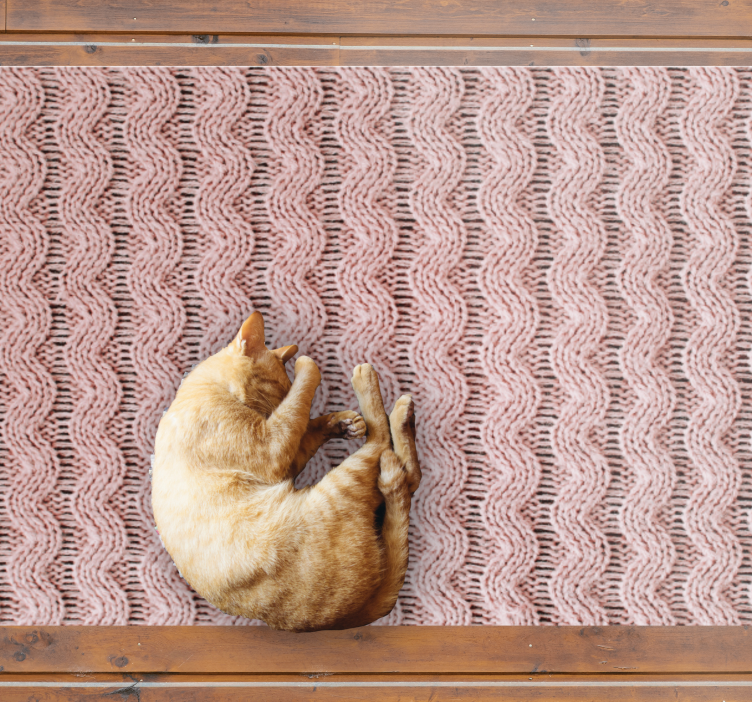 Banguotas raštas vinilo kilimėlis miegamajam - „Tenstickers“