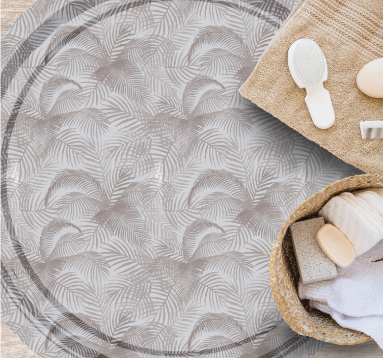 Botaninė perdanga gėlių rašto kilimėlis - „Tenstickers“