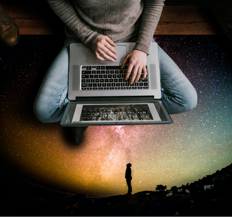 Dangaus peizažas gamtos vinilinis kilimas - „Tenstickers“