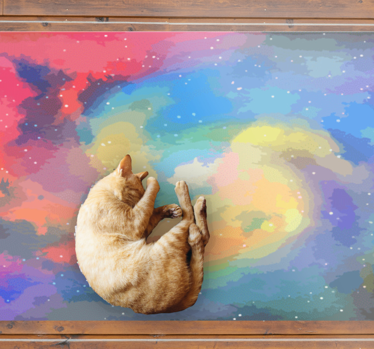 Dangaus sūkurys modernus vinilinis kilimas - „Tenstickers“