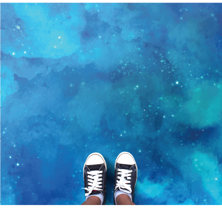 Naktinis dangus paaugliams vinilo kilimėlis - „Tenstickers“