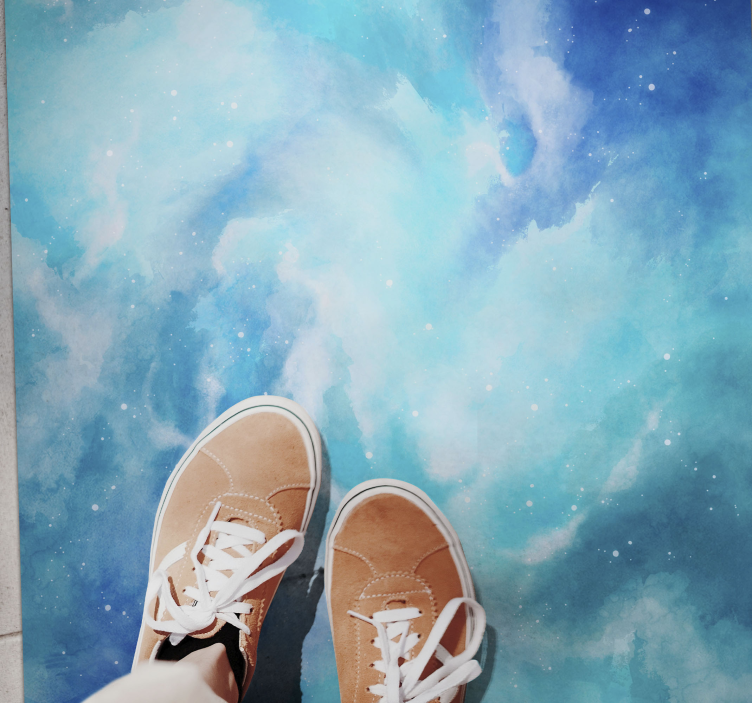 Dangiškoji akvarelė vinilo kilimas - „Tenstickers“