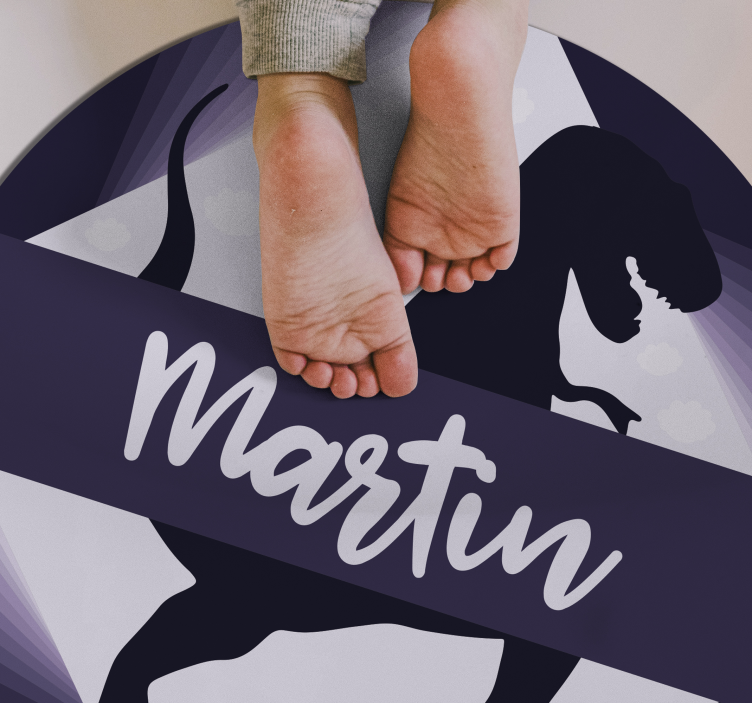 Velociraptorius su vardu vinilinis kilimėlis - „Tenstickers“