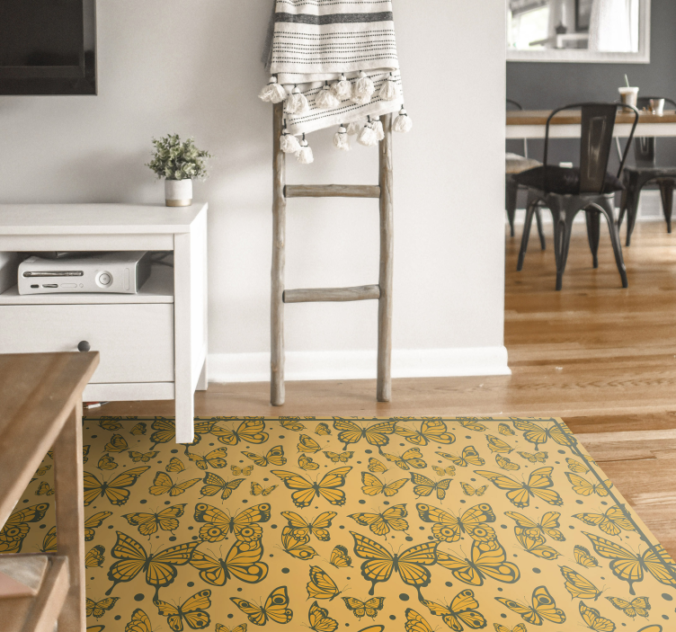 Drugelio malonumas gyvūnų vinilo kilimėlis - „Tenstickers“