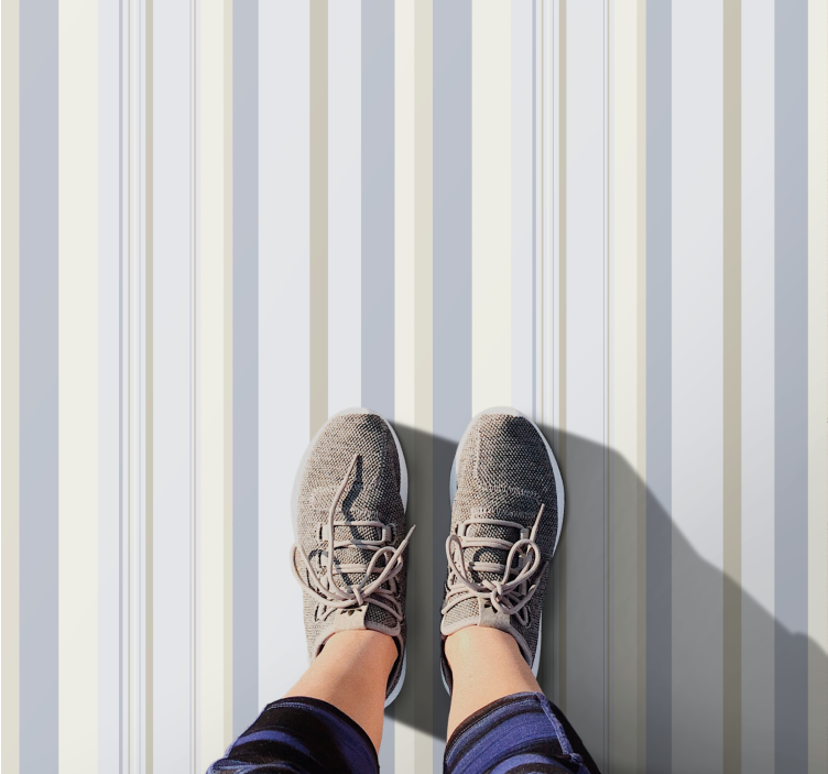 Dryžuotas vinilo kilimas Šiuolaikinis raštas - „Tenstickers“