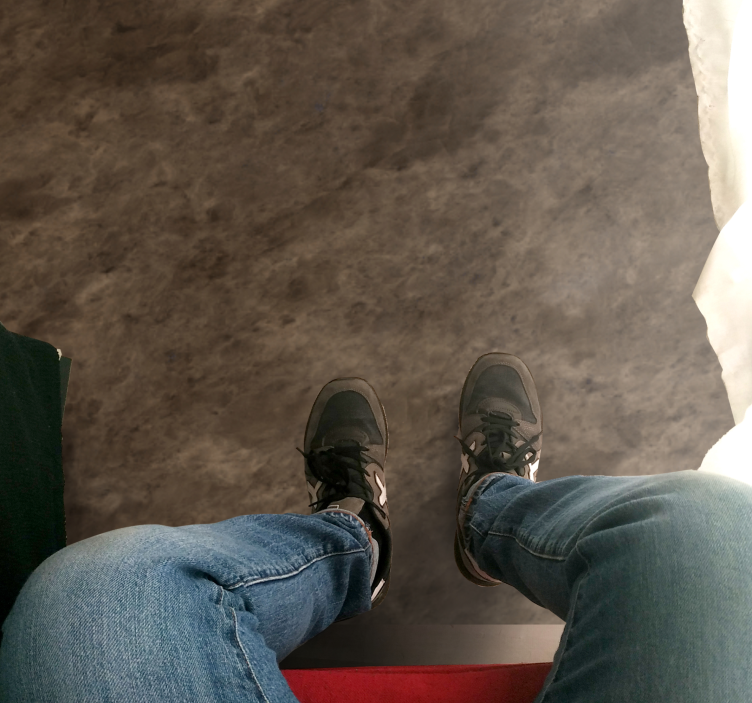 Rudas elegantiškas efektas Marmurinis vinilo kilimas - „Tenstickers“