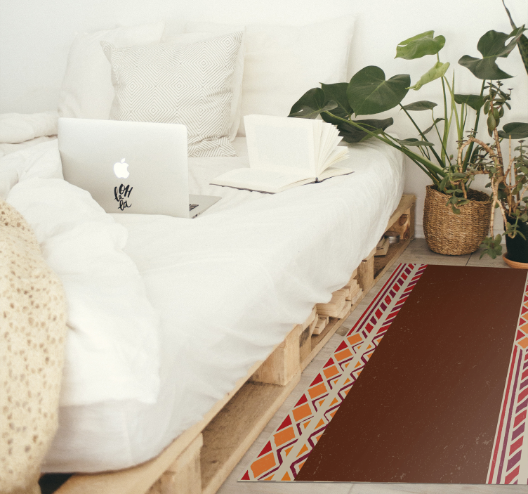 Etninės sienos modelis etninis vinilinis kilimas - „Tenstickers“