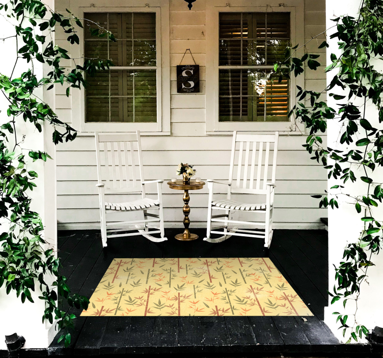 šviežios bambuko vinilo kiliminės dangos - „Tenstickers“